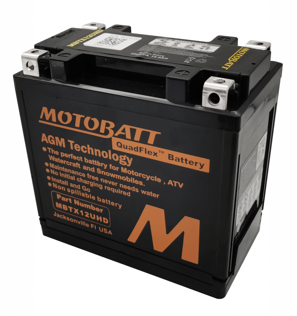 MBTX12UHD BLACK MOTOBATT BATTERY 12V 14AH