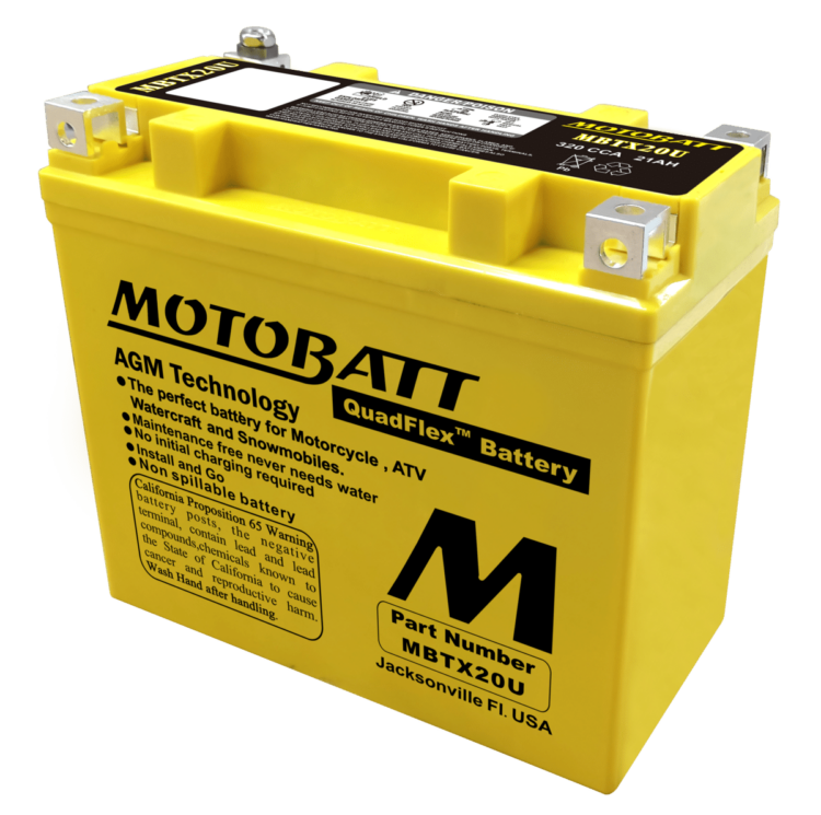 MBTX20U MOTOBATT 12V 21AH
